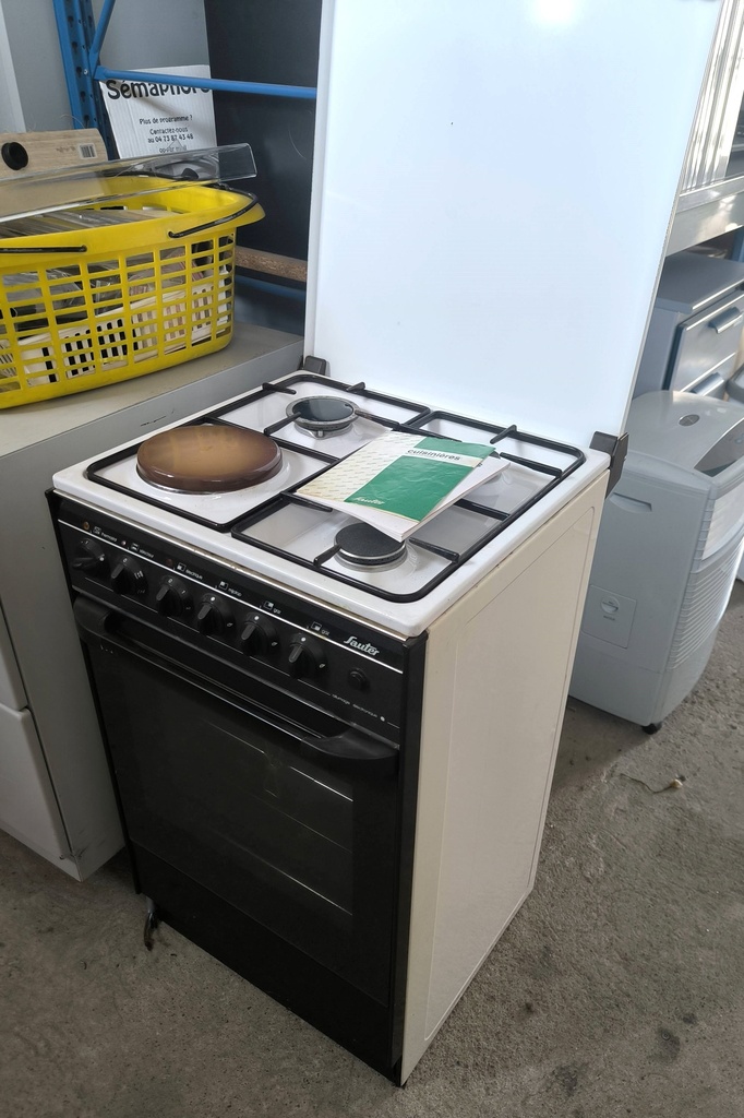 Cuisinière mixte Sauter
