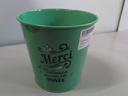 [Z4/Z3 R4 F1à6] Cache pot diamètre 10/13xh13cm (Vert)