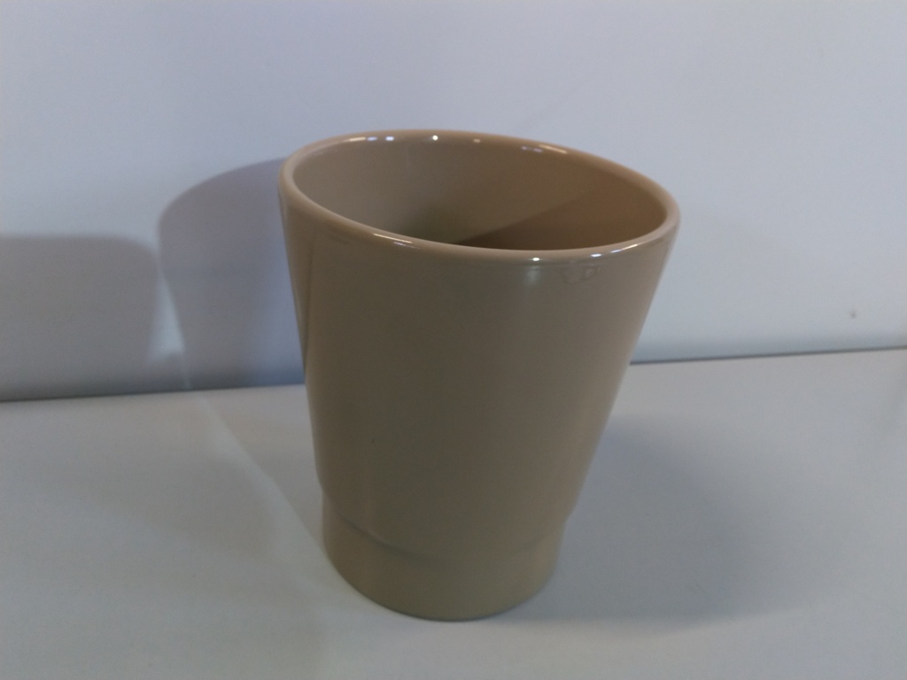 Pot terre cuite marron