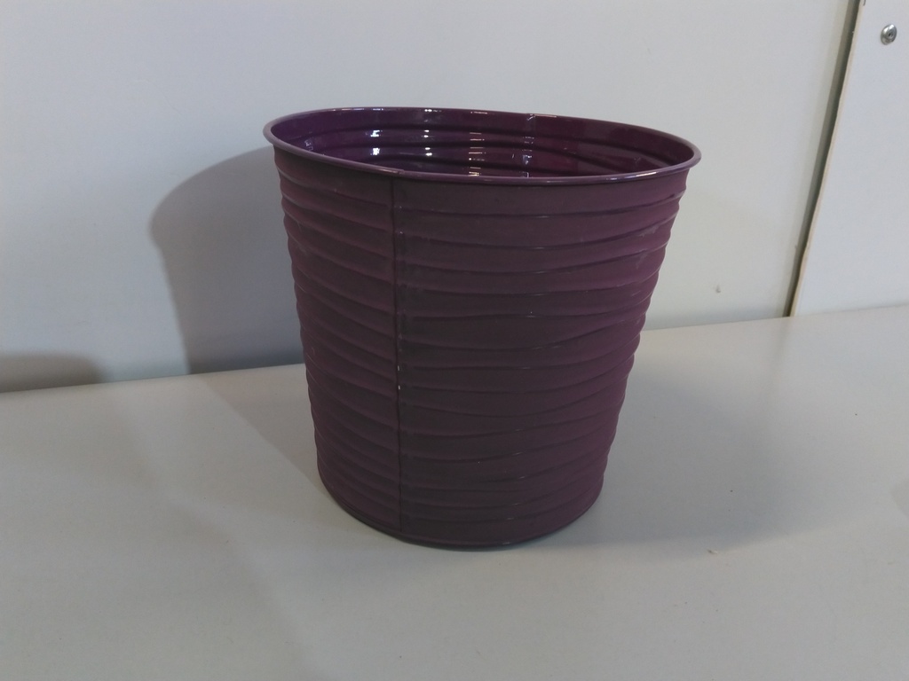 Cache pot mauve 14/18xh16