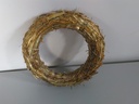 Couronne de paille 25cm