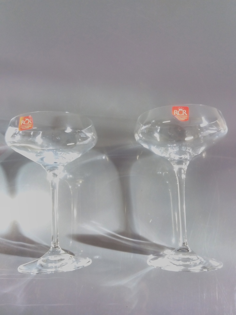 2 coupes à Champagne 33cl