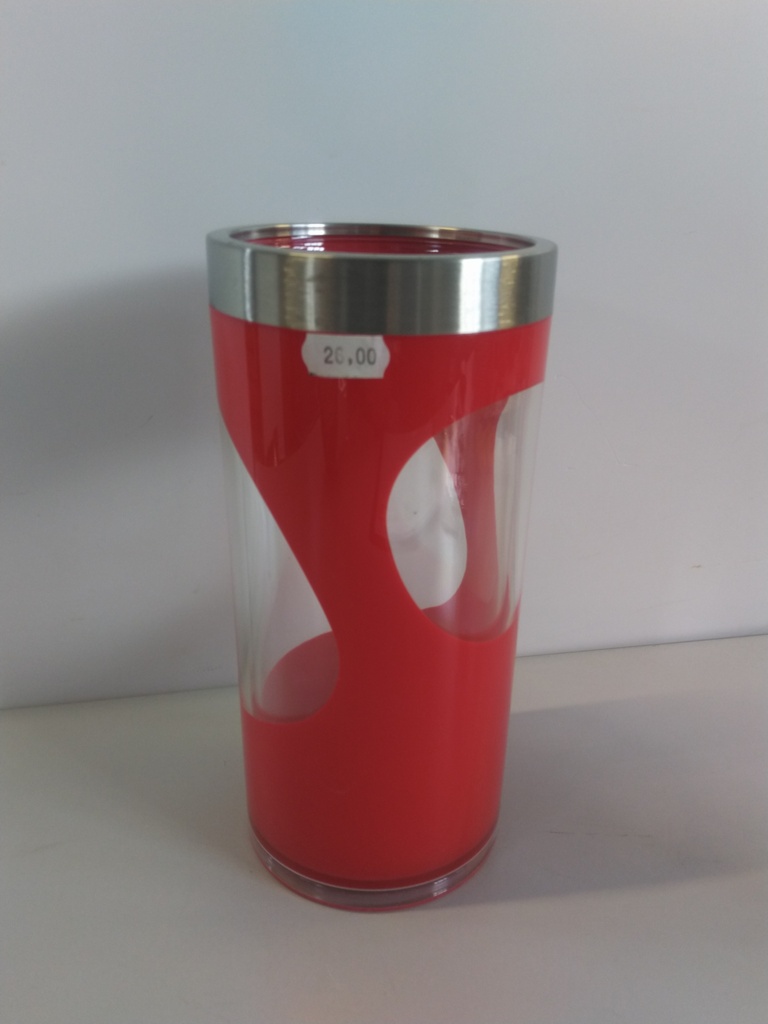 Vase déco plexi cylindrique