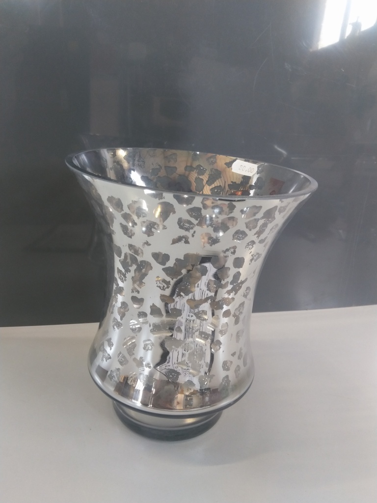 Vase tacheté transparent