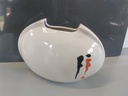 [Z3R3D2] Vase déco ovale blanc
