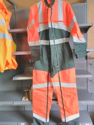 [Gd1B3] Combinaison de travail "orange et vert" T1 40/42