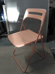 [R2C3] Chaises pliantes plastiques oranges