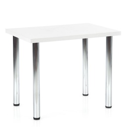 [R1X1] Table pieds chromés 140x60x74cm