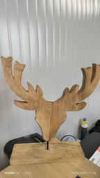 [Z10] Tête de cerf bois