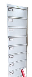 [Z4porte] Meuble colonne à clapets 61 beige