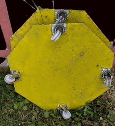 [Z20] Plateau métal sur roulettes