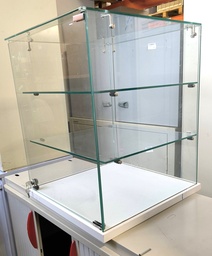 [R4Cb] Vitrine verre et bois 1 porte