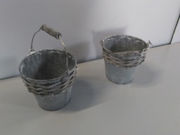 [Z4/Z3R4] Cache pot diamètre 9/13xh12cm avec anse